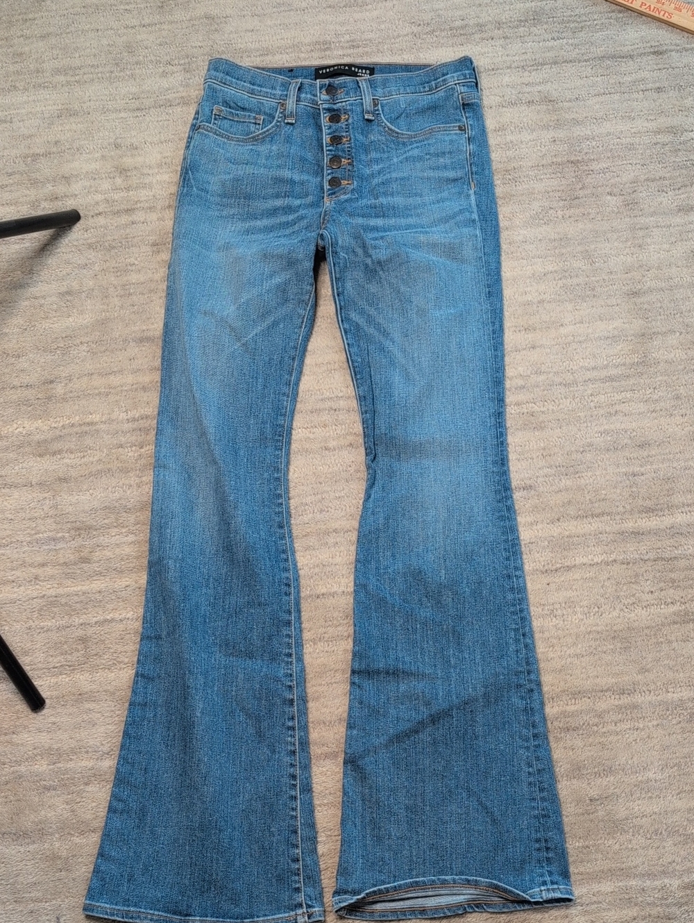 Veronica Beard Beverly 10" Skinny Flare 27
